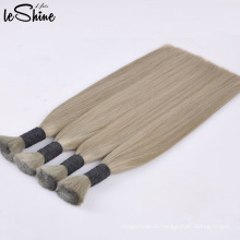 Double Drawn Remy Human European Hair Bulk